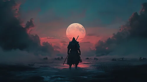 Warrior Under Pink Moon