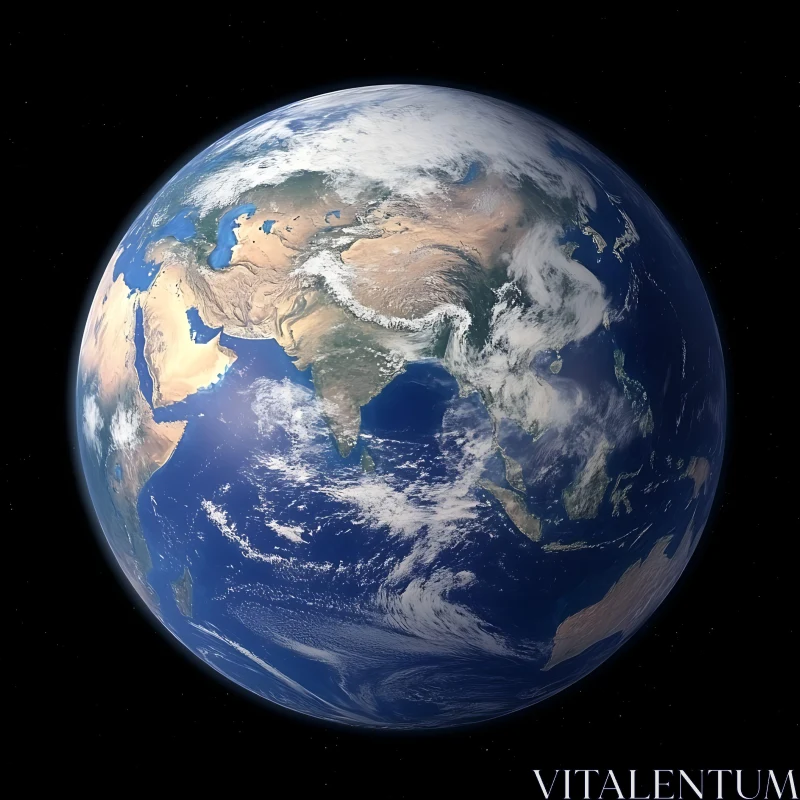 Our Beautiful Planet Earth AI Image