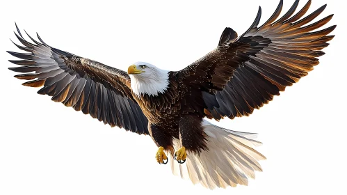 Regal Eagle Soaring