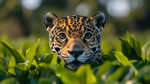 Jungle Jaguar Gaze