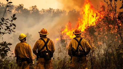Emergency Response to Forest Blaze