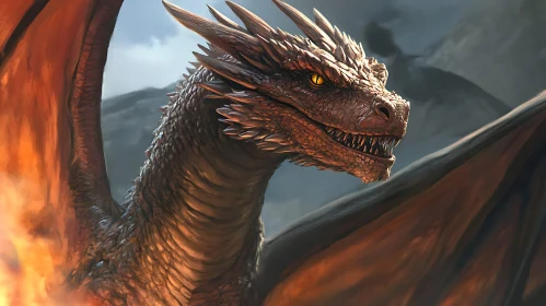 Dragon Head Close-up