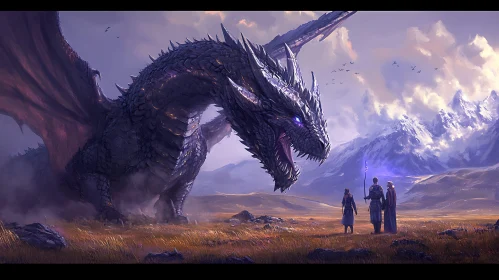 Epic Dragon Confrontation
