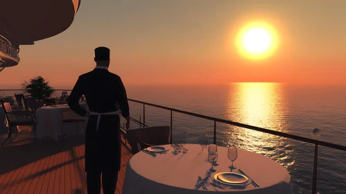 Elegant Ocean Sunset Dining Experience