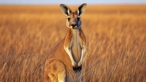 Majestic Kangaroo in a Natural Habitat