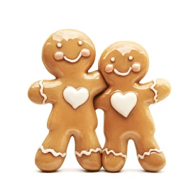 Gingerbread Couple Holiday Sweetness