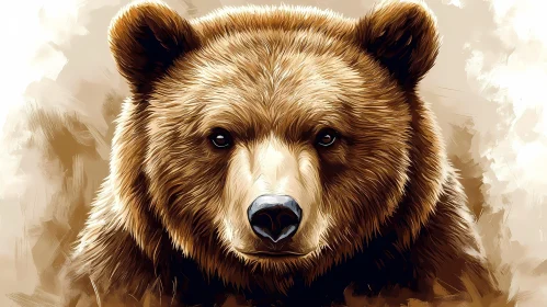 Wildlife Art of a Bear