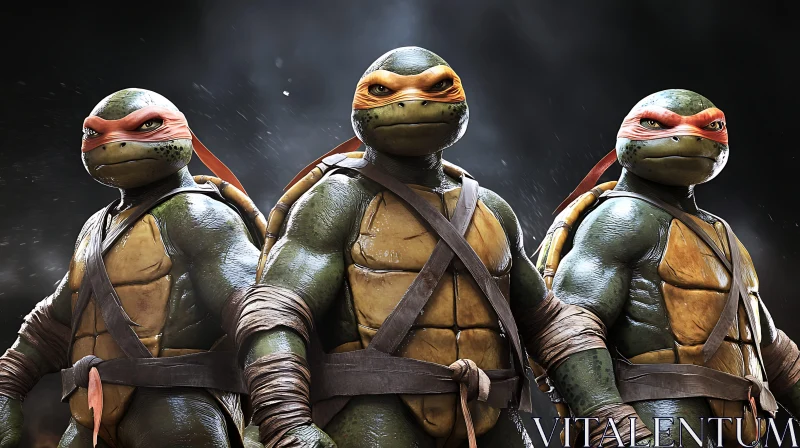 AI ART TMNT: Brothers in Arms