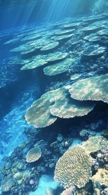 Stunning Marine Life and Coral Reef Underwater