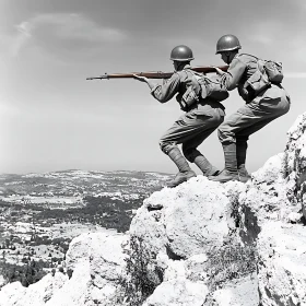 Hilltop Watch: Soldiers on Alert