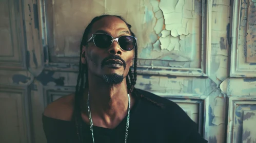 Iconic Snoop Dogg in Stylish Setting