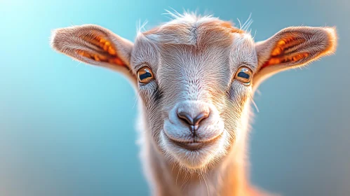 Goat Close-Up Portrait