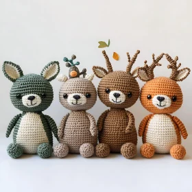 Handmade Crochet Stuffed Animals