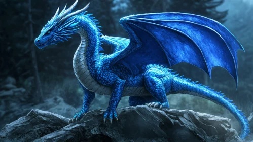 Azure Dragon on Rocky Peak