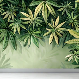 Verdant Leaf Arrangement