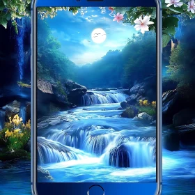 Nature's Beauty Framed by Technology