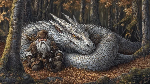 Dwarf and Dragon Forest Encounter