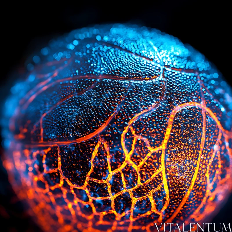 AI ART Abstract Sphere of Light