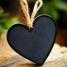 Rustic Heart Hanging Decoration