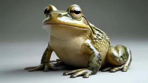 Detailed Frog Illustration