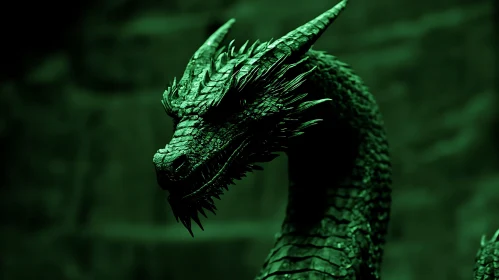 Green Dragon's Stare: A Fantasy Serpent