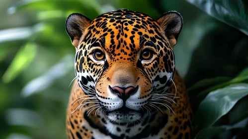 Jungle Jaguar Close-Up