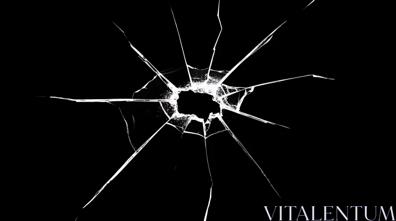 Fractured Glass: A Study in Contrast