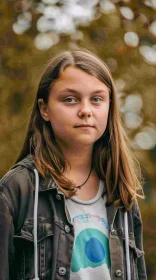 Greta Thunberg Outdoors