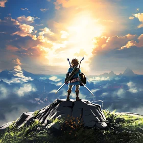 Mountain Peak Hero Stance