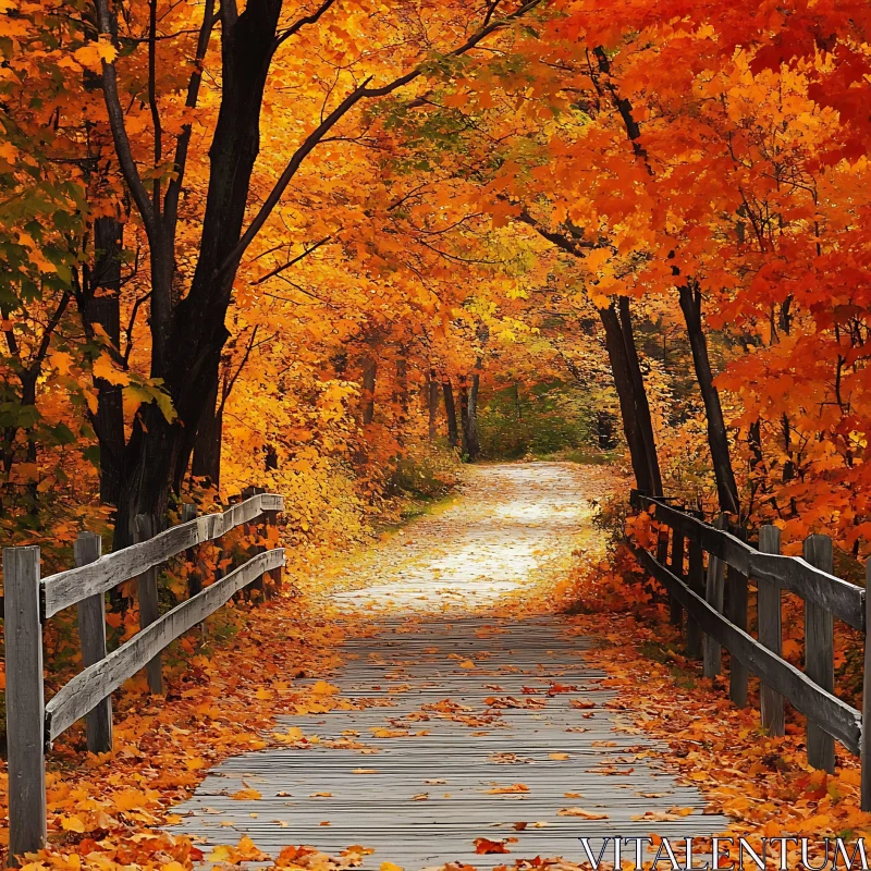 Fall Foliage Path