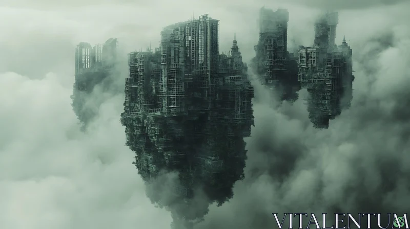 Otherworldly Cityscape in the Clouds