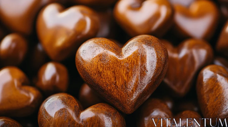 Heart Shaped Wood Carvings