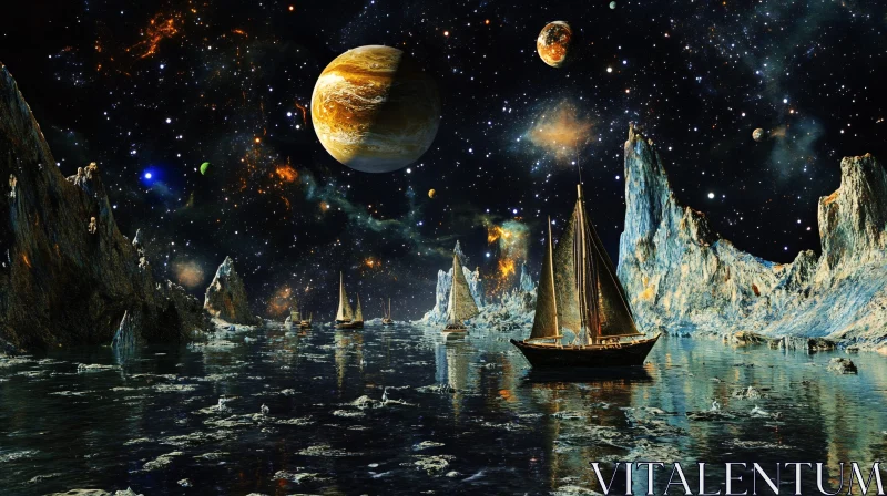 Cosmic Sailing Adventure