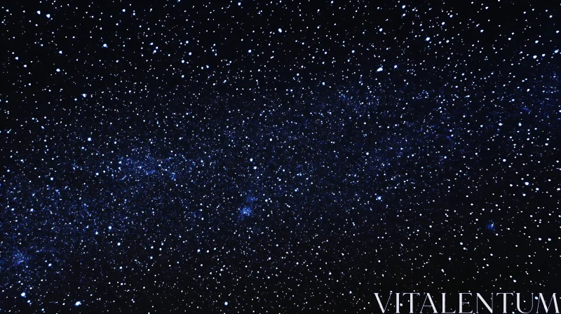 Cosmic Starfield: Infinite Space View