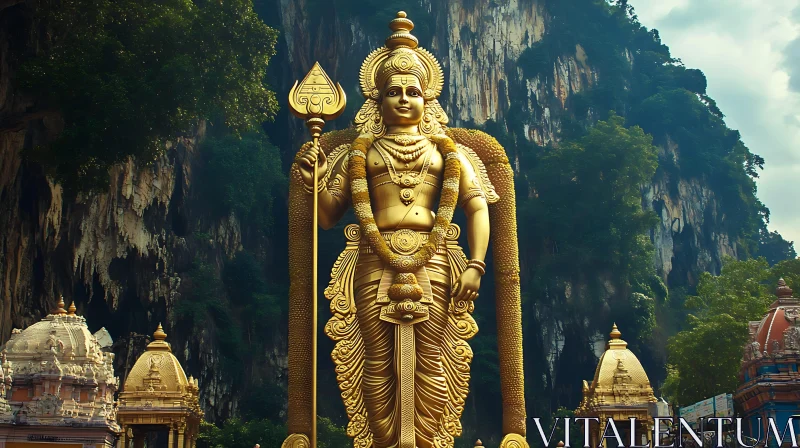 Golden Murugan Statue, Malaysia