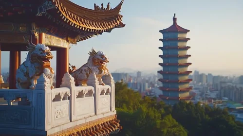 Pagoda Overlook: A Chinese Vista