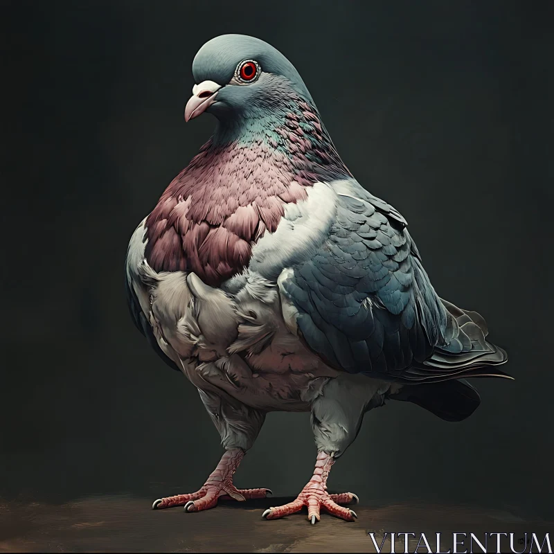 Pigeon Close-Up Animal Photography