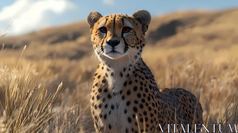 Cheetah in its Natural Habitat
