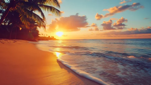 Golden Hour at the Beach