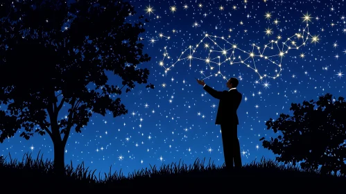 Starlit Dream: Connecting with the Cosmos