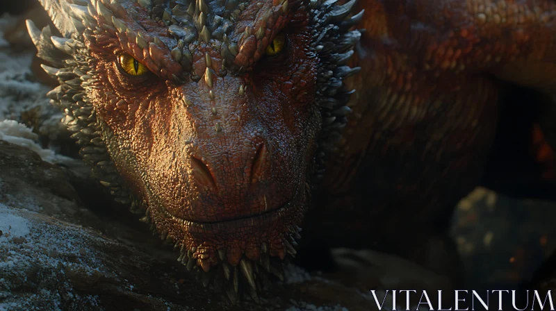 Dragon's Gaze: A Close-Up