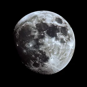 Moon Surface Close-Up
