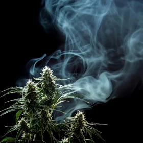 Smoked Plant Art