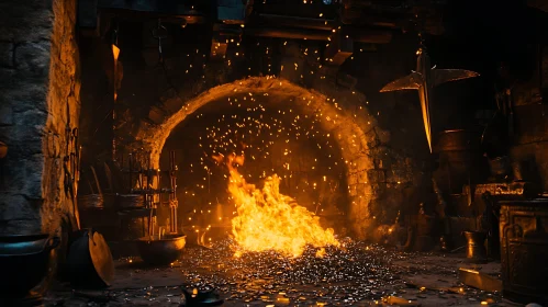 Historic Blacksmith's Workshop