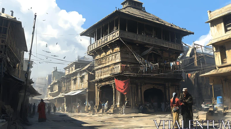 Rustic Cityscape