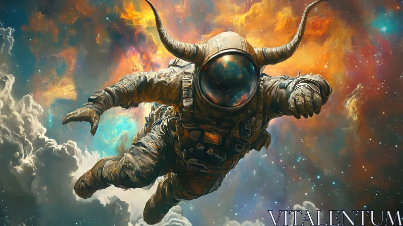 Cosmic Wanderer: An Astronaut's Odyssey