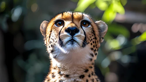 Cheetah Portrait in Nature