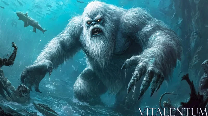 Deep Sea Monster Yeti