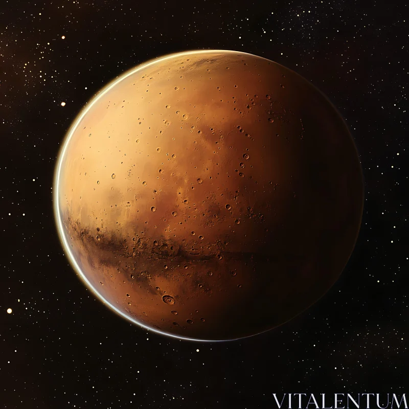 A Distant View of the Red Planet