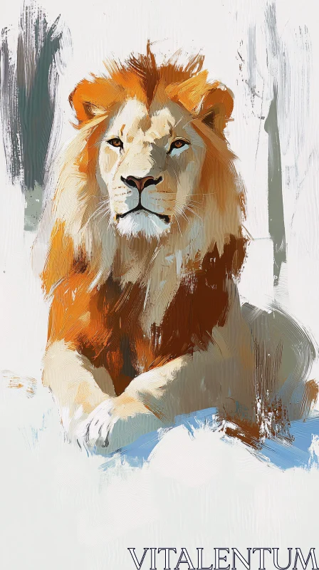Lion Painting